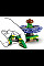 Конструктор LEGO Ninjago Ния против спинера монстра-мутанта