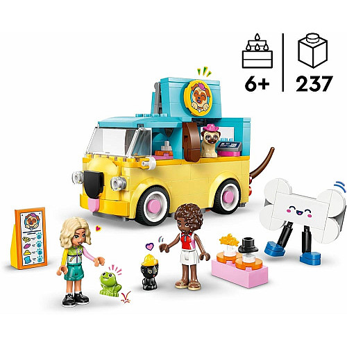 Конструктор LEGO Friends Фургон с аксессуарами для питомцев