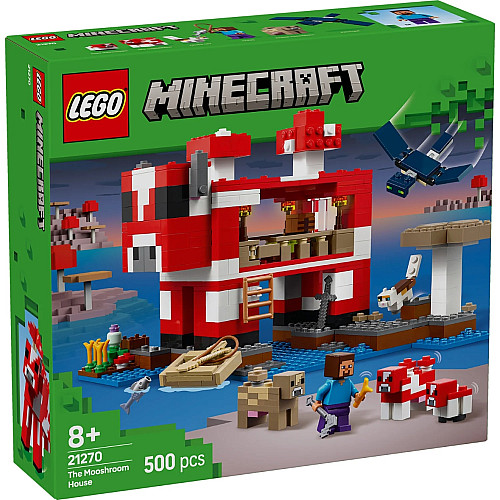 Конструктор LEGO Minecraft Грибной дом