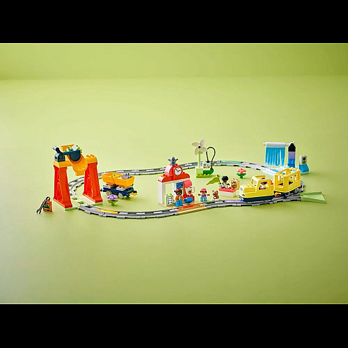 Конструктор LEGO DUPLO Town Великий інтерактивний громадський потяг