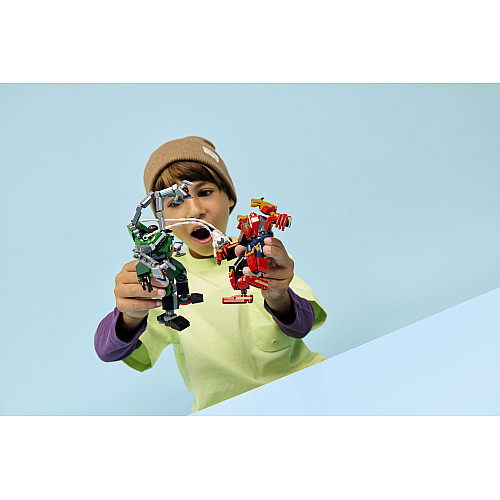 Конструктор LEGO Super Heroes Битва роботов: Человек-паук vs. Доктор Осьминог