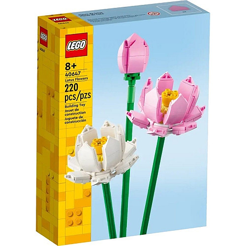 Конструктор LEGO Iconic Botanicals Цветы лотоса