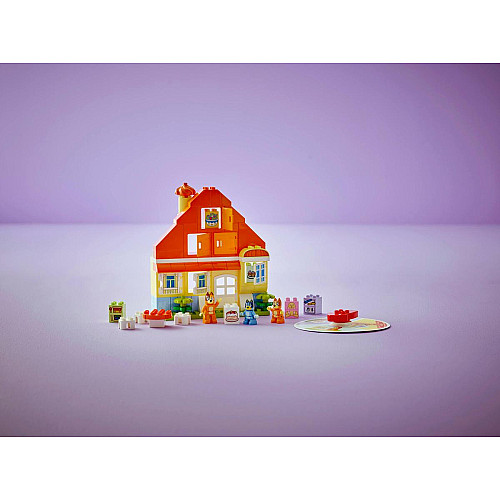 Конструктор LEGO DUPLO Bluey Родинний дім Блуї із грою на запам'ятовування