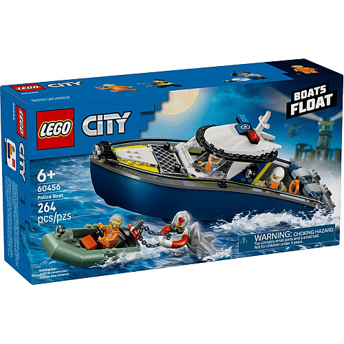 Конструктор LEGO City Переслідування на поліцейському катері