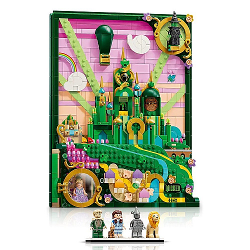Конструктор LEGO Wicked Смарагдове місто настінний арт