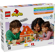 Конструктор LEGO DUPLO Bluey Родинний дім Блуї із грою на запам'ятовування