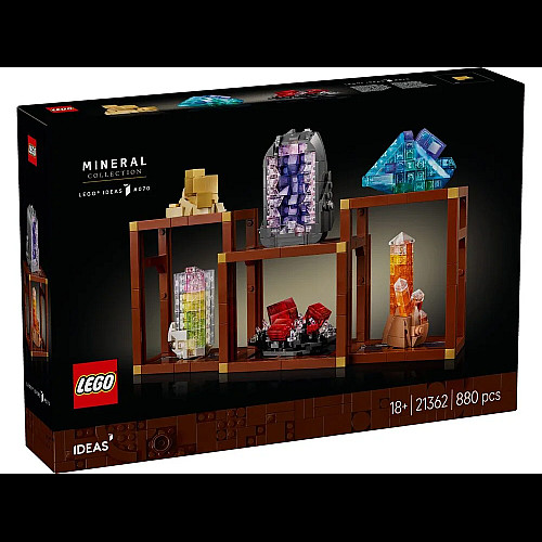 Конструктор LEGO Ideas Колекція мінералів