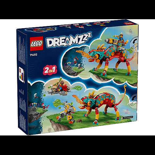 Конструктор LEGO Dreamzzz Вогняний хамелеон Матео