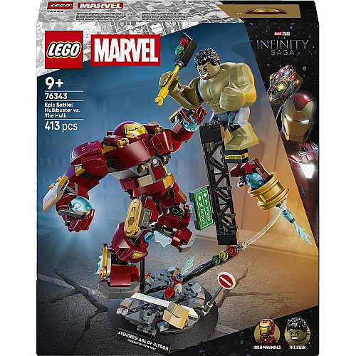 Конструктор LEGO Super Heroes Легендарна битва: Халкбастер vs. Халк