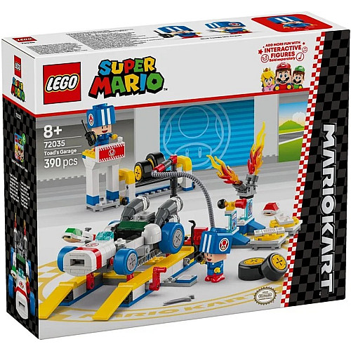 Конструктор LEGO Super Mario Mario Kart – Toad's Garage
