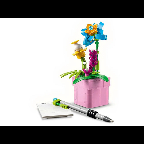 Конструктор LEGO Creator Друкарська машинка з квітами