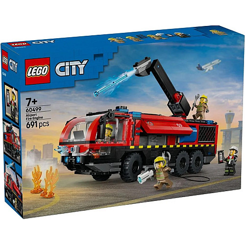 Конструктор LEGO City Пожарный грузовик в аэропорту