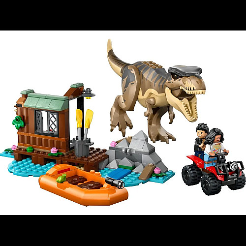 Конструктор LEGO Jurassic World  Втеча річкою від тиранозавра