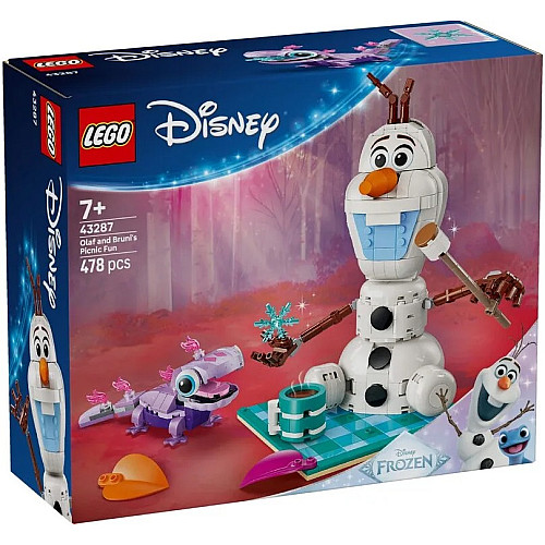 Конструктор LEGO Disney Princess Веселье на пикнике Олафа и Бруни