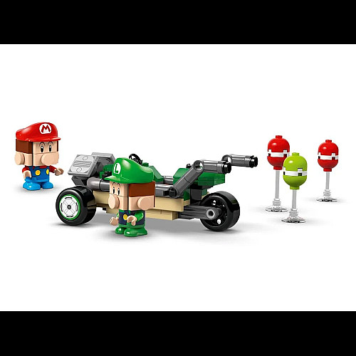 Конструктор LEGO Super Mario Mario Kart – Baby Mario vs. Baby Luigi