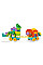 Конструктор LEGO DUPLO Town Динозаври на колесах 3в1