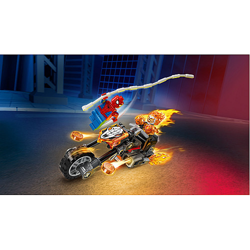 Конструктор LEGO Super Heroes Человек-паук vs. Призрачный всадник на мотоцикле