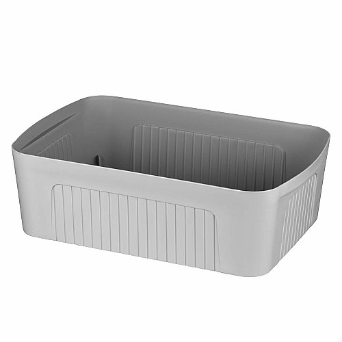 Ящик с крышкой для хранения ARDESTO 45.5х31х14см, 13л, пластик PP, серый