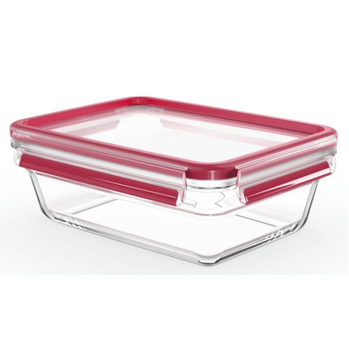 Форма універсальна з кришкою TEFAL MasterSeal glass, 1.3 л, скло