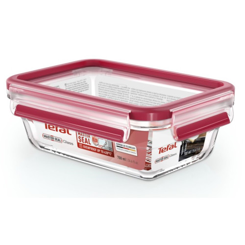 Форма універсальна з кришкою TEFAL MasterSeal glass, 0.7л, скло