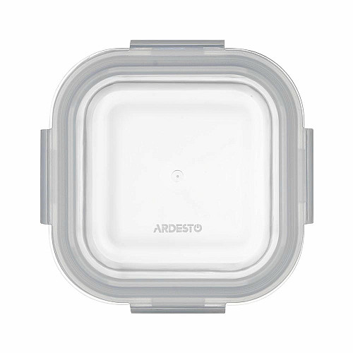 Контейнер для хранения пищевых продуктов ARDESTO Gemini 0.5л, боросиликатное стекло, пластик, квадратный, прозрачный
