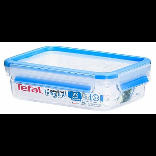 Контейнер Tefal MasterSeal, прямокутний, 800мл, пластик