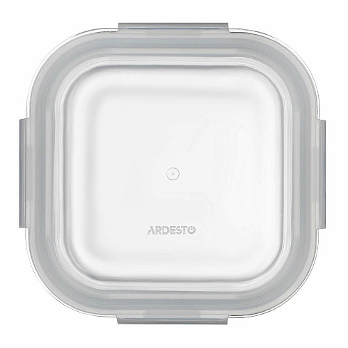 Контейнер для хранения пищевых продуктов ARDESTO Gemini 0.8л, боросиликатное стекло, пластик, квадратный, прозрачный