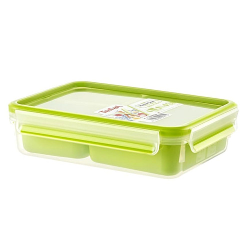 Бранч-бокс Tefal MASTERSEAL TO GO 1.2л, пластик, зеленый