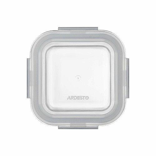 Контейнер для хранения пищевых продуктов ARDESTO Gemini 0.31л, боросиликатное стекло, пластик, квадратный, прозрачный