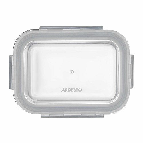 Контейнер для хранения пищевых продуктов ARDESTO Gemini 0.38л, боросиликатное стекло, пластик, прямоугольный, прозрачный
