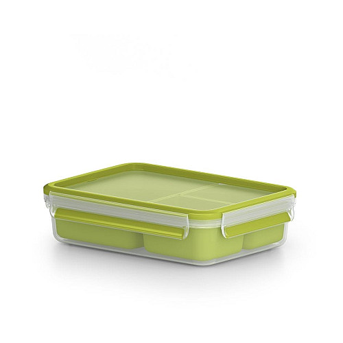 Бранч-бокс Tefal MASTERSEAL TO GO 1.2л, пластик, зеленый