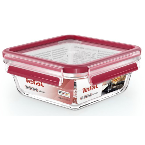 Форма універсальна з кришкою TEFAL MasterSeal glass, 0.8л, скло