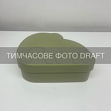 Ланч-бокс ARDESTO Fresh Elephant 1л, пластик, зелений