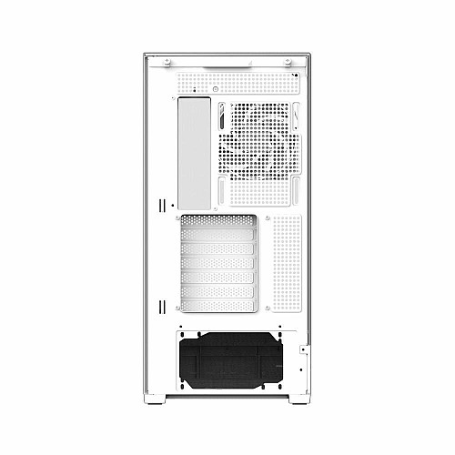 Корпус Zalman P40 Prism Plus без БП, 2xUSB3.0, 1x Type C, 3x120мм ARGB Reverse, 1x120мм ARGB, VGA 420мм, LCS ready, TG TG Side/Front/Top Panel, ATX, белый