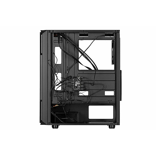 Корпус 2E GAMING Hexagon G338 без БП 2xUSB3.0, 1xUSBType-C, 3x120мм ARGB, 1x120мм, VGA 330мм, LCS ready, HUB, TG Side Panel, ATX, черный