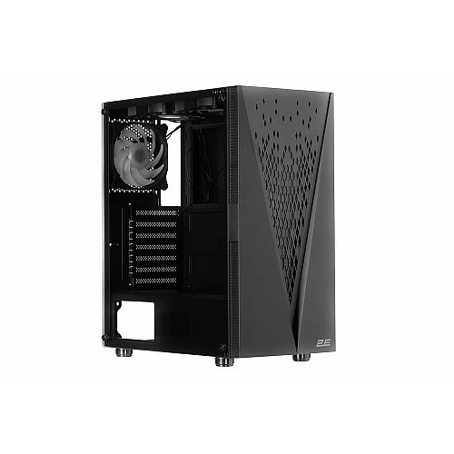 Корпус 2E GAMING Galaxy G2055 без БП 2xUSB3.0, 1xUSB2.0, 3x120мм ARGB, VGA 345мм, LCS ready, HUB, TG Side Panel, ATX, черный