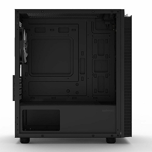 Корпус Zalman T4 Plus без БП, 2xUSB3.0, 1xUSB2.0, 1x120мм ARGB, VGA 320мм, LCS ready, TG Side Panel, mATX, черный