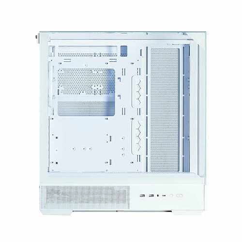 Корпус Zalman P40 Prism без БП, 2xUSB3.0, 1xUSBType-C, 1x120мм ARGB, VGA 420мм, LCS ready, TG 3x Panels, ATX, белый