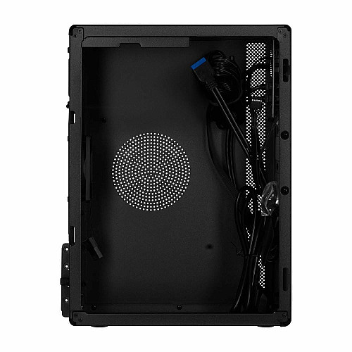 Корпус 2E Credo V200B без БЖ, 2xUSB3.0, 1x80мм, VGA 250мм, mATX, чорний