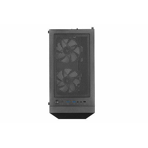 Корпус 2E GAMING Turbo G2057B без БП 2xUSB3.0, 1xUSB2.0, 1x200мм, ARGB, 3x120мм ARGB, VGA 345мм, LCS ready, HUB, TG Side Panel, ATX, черный