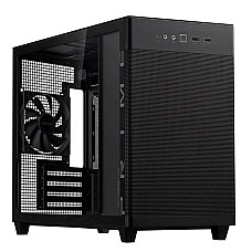 Корпус ASUS Prime AP201 Tempered Glas, без БЖ, 2xUSB3.2, 1xUSB Type-C, Tempered Glass side, mATX, чорний 90DC00G0-B39010