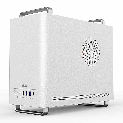 Корпус 2E Credo Mesh V300W-MH без БП, 2xUSB3.0, 1х USB 2.0, 1xUSB Type-C, 1x90мм, VGA 310мм, mATX, белый