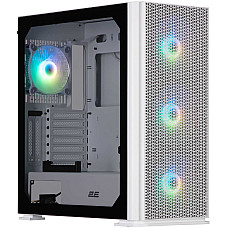 Корпус 2E GAMING Vertex GI01W без БЖ 2xUSB3.0, 1xUSBType-C, 3x140мм ARGB, 1x120мм ARGB, VGA 380мм, LCS ready, контролер з пультом, TG Side Panel, EATX, білий