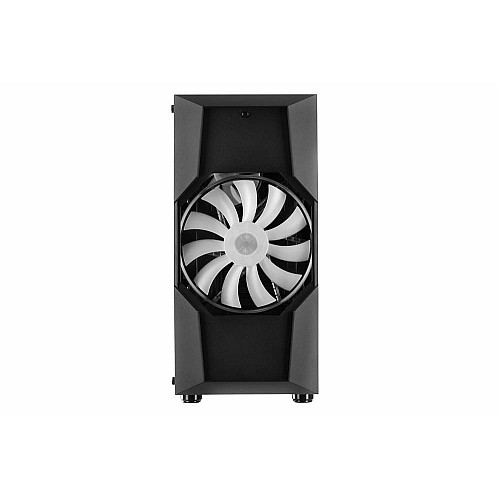 Корпус 2E GAMING Turbo G2057B без БП 2xUSB3.0, 1xUSB2.0, 1x200мм, ARGB, 3x120мм ARGB, VGA 345мм, LCS ready, HUB, TG Side Panel, ATX, черный