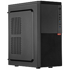 Корпус 2E Alfa E130 без БЖ 2xUSB3.0, 1xUSB2.0, 1x80мм, VGA 320мм, ATX, чорний