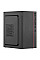 Корпус 2E TeamX TMX03 с БП 2E ATX500W, 2xUSB3.0, 1x80мм, VGA 220мм, mATX, черный