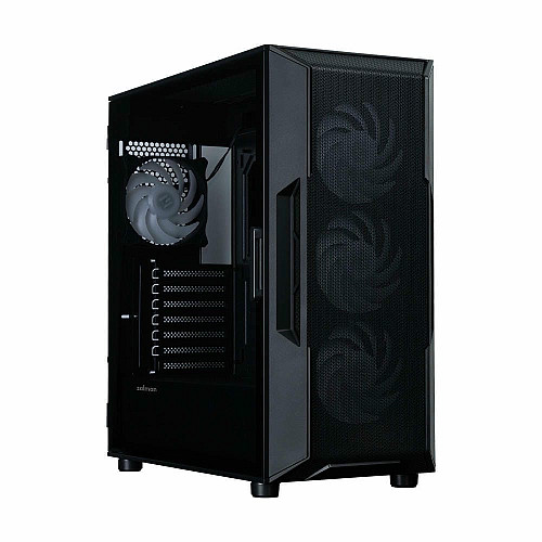 Корпус Zalman I3 Neo V2 без БП, 2xUSB3.0, 1x Type C, 4x120мм RGB, VGA 400мм, LCS ready, TG Side Panel, ATX, черный