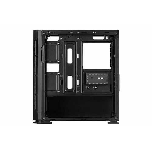 Корпус 2E GAMING Calleo GB700 без БП 2xUSB3.0, 1xUSB2.0, 4x120мм ARGB, VGA 320мм, LCS ready, контроллер с пультом, TG Side Window, mATX, черный