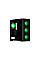 Корпус 2E GAMING Vertex GI01B без БЖ 2xUSB3.0, 1xUSBType-C, 3x140мм ARGB, 1x120мм ARGB, VGA 380мм, LCS ready, контролер з пультом, TG Side Panel, EATX, чорний