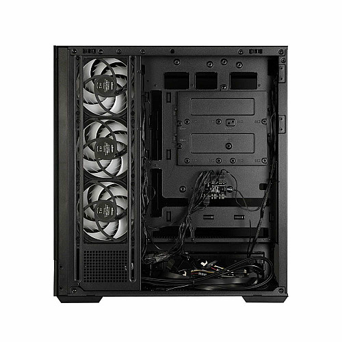 Корпус Zalman P40 NAMU без БП, 2xUSB3.0, 1x Type C, 3x120мм ARGB Reverse, 1x120мм ARGB, VGA 420мм, LCS ready, TG Side/Front Panel, ATX, черный